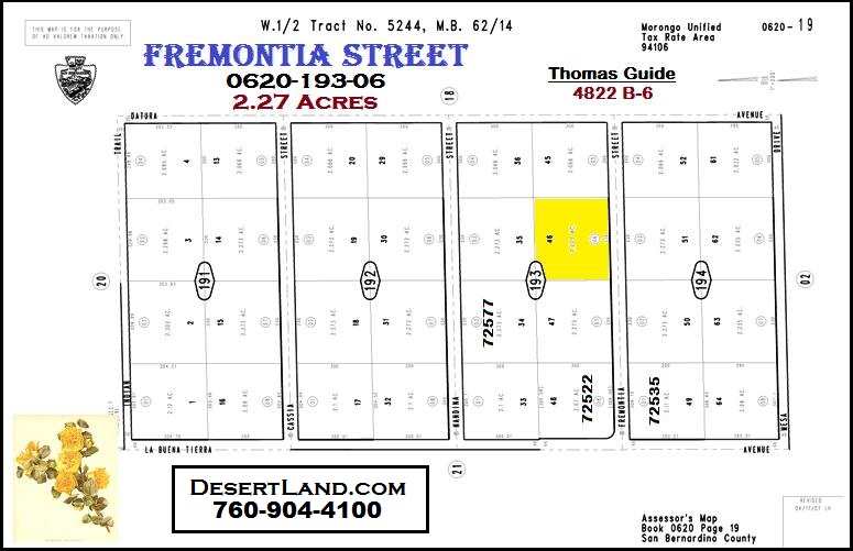 Fremontia Street