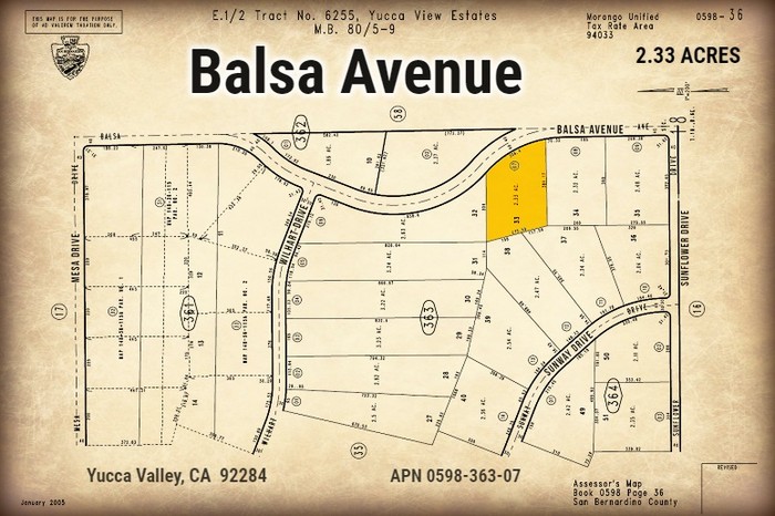 Balsa Avenue
