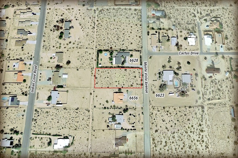 Twentynine Palms Residential Lot For Sale