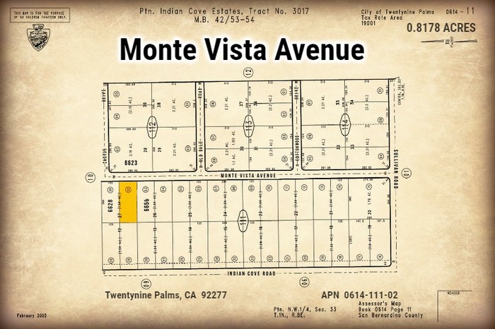Monte Vista Avenue