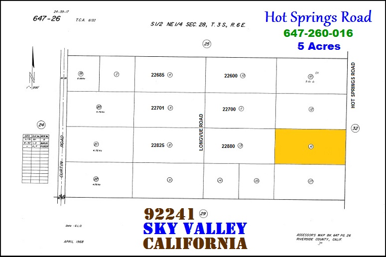 Hot Springs Road