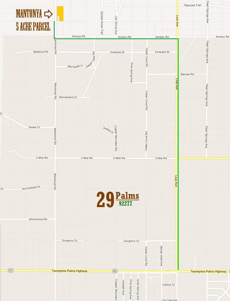 Mantonya Road