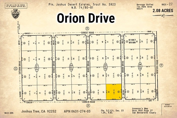 61530 Orion Drive
