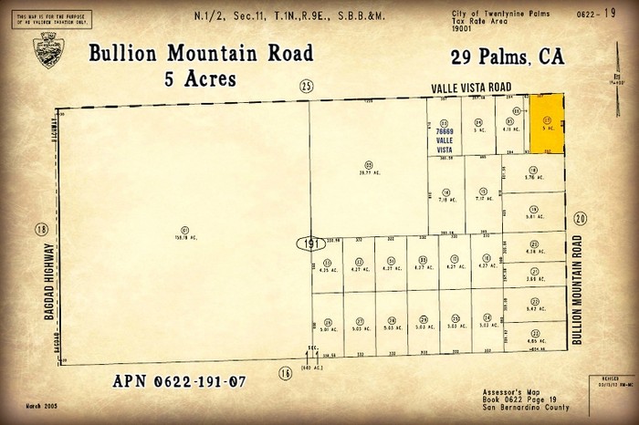 Bullion Mountain Road