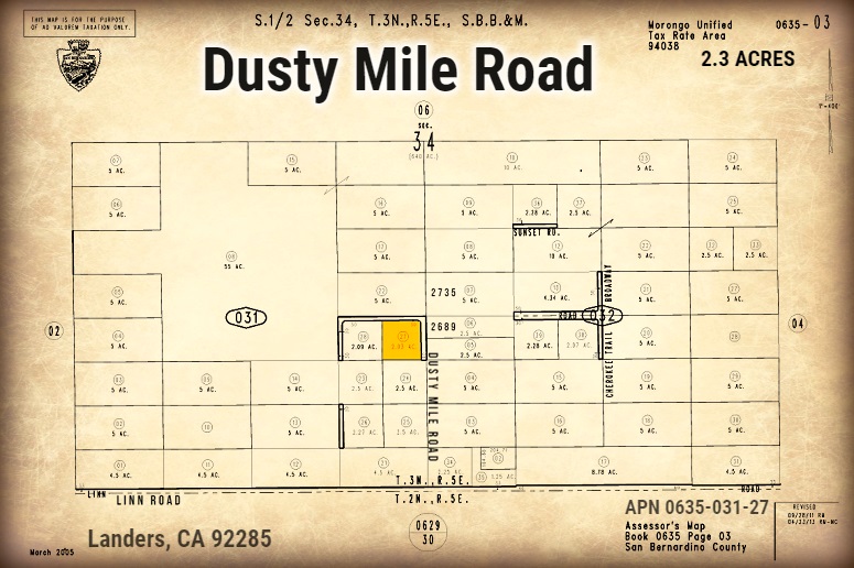 Dusty Mile Road