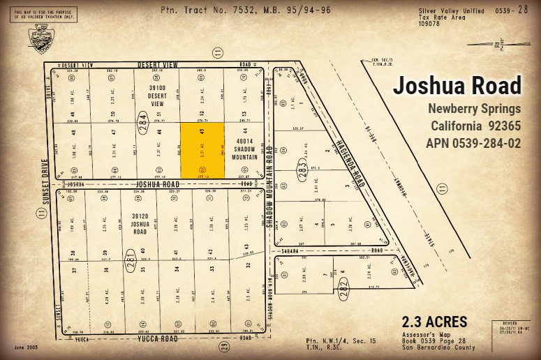 Joshua Road