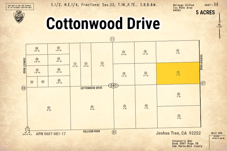 Cottonwood Drive