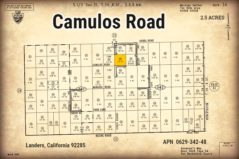 Camulos Road