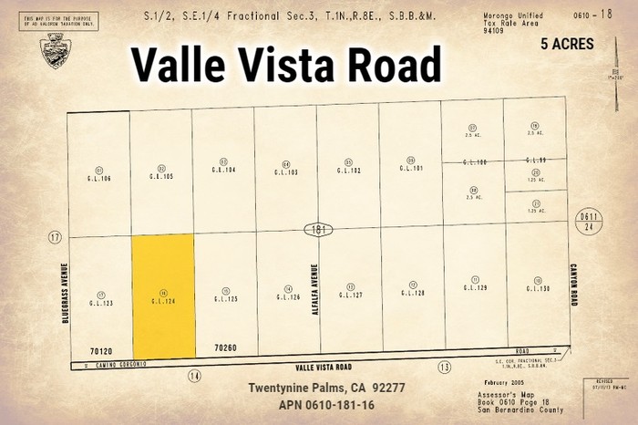 Valle Vista Road