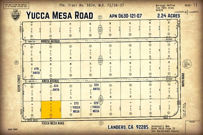 Yucca Mesa Road