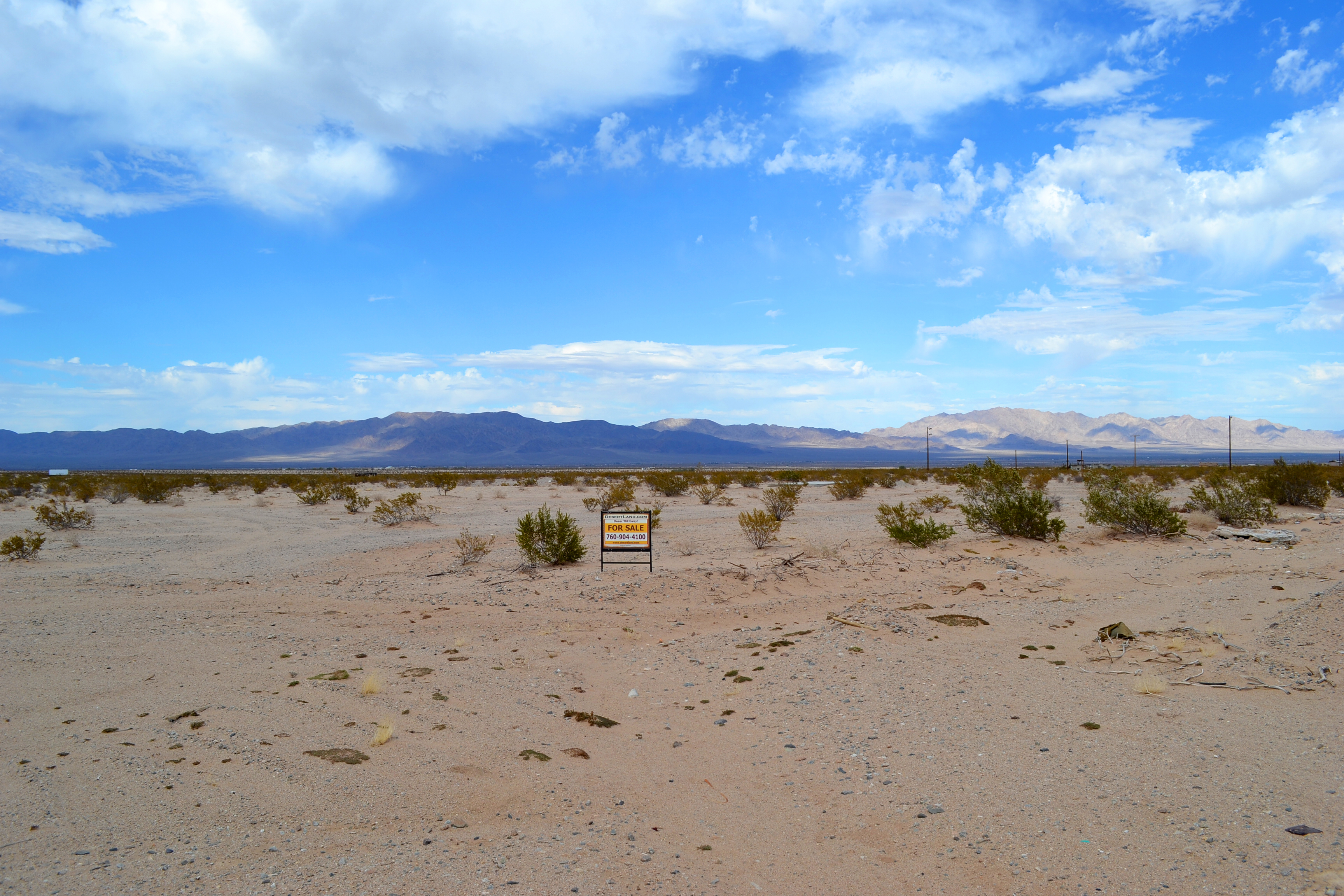 Wonder Valley Land For Sale