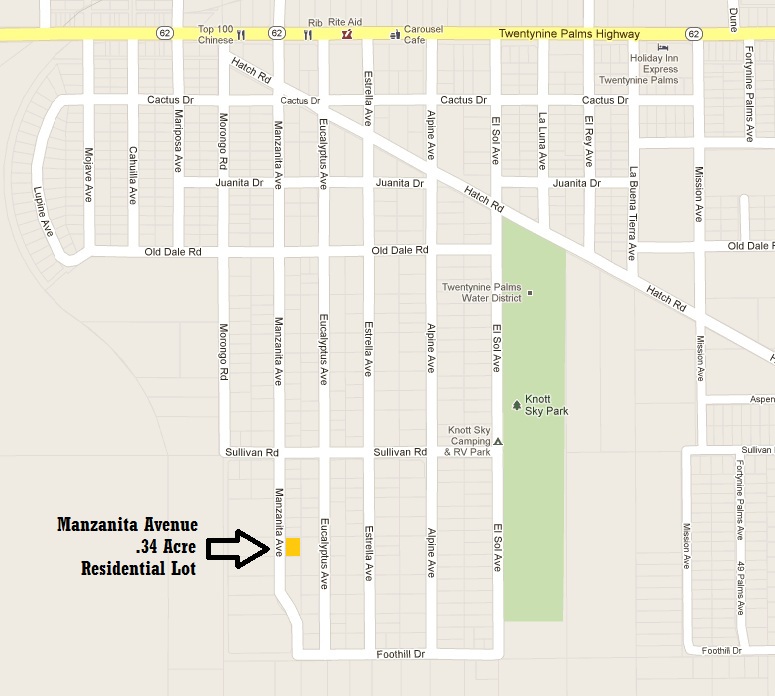 Manzanita Avenue