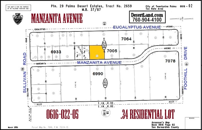 Manzanita Avenue