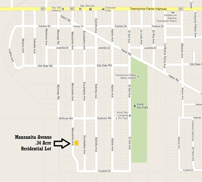 Manzanita Avenue