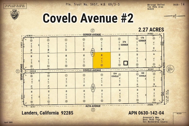 Covelo Avenue 002