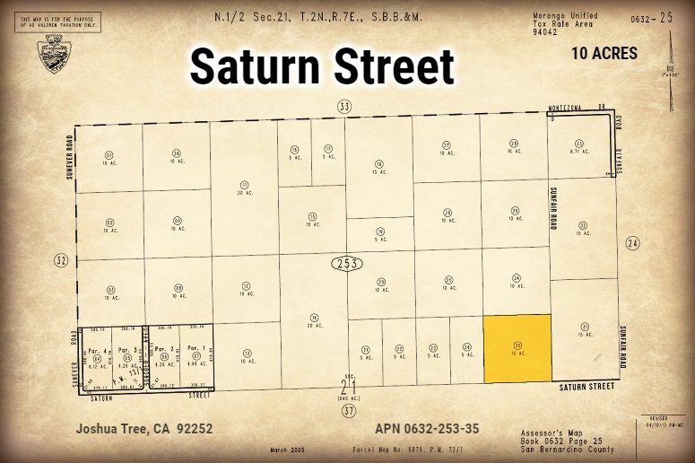 Saturn Street
