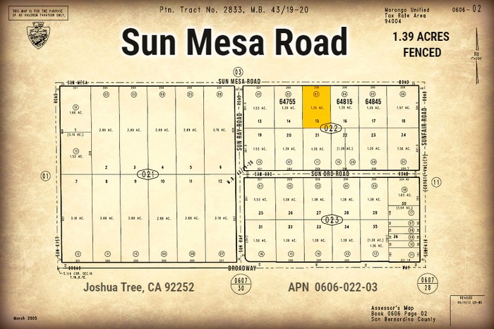 Sun Mesa Road
