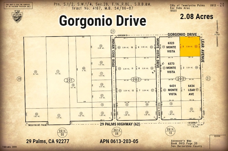 Gorgonio Drive