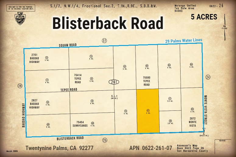 Blisterback Road