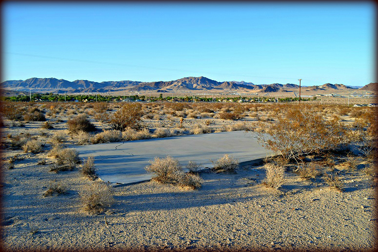 29 Palms Acreage with pad
