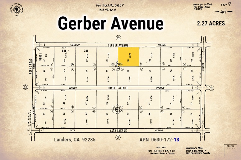Gerber Avenue #1