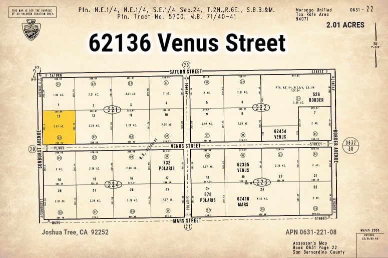 62136 Venus Street